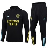 Arsenal Black Training Suit Mens 2023/24