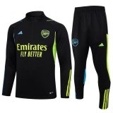 Arsenal Black II Training Suit Mens 2023/24