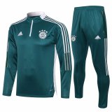 Bayern Munich Dark Green Training Suit Mens 2021/22