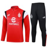 AC Milan Red Training Suit Mens 2023/24