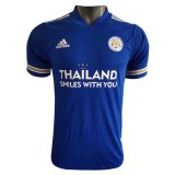 2020/2021 Leicester City Home Yellow Soccer Jersey Men's - Match
