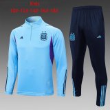 Argentina Blue Training Suit Kids 2022