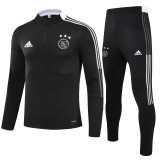 Ajax Black Training Suit Mens 2021/22