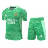 Real Madrid Goalkeeper Green Jersey + Short Mens 2022/23