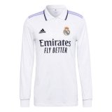 Real Madrid Home Jersey Mens 2022/23 #Long Sleeve