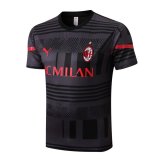 AC Milan Black Training Jersey Mens 2022/23