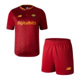 Roma Home Jersey + Shorts Kids 2022/23
