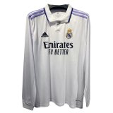 Real Madrid Home Long Sleeve Jersey Mens 2022/23