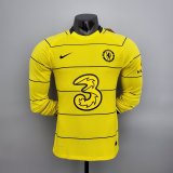 Chelsea Away Long Sleeve Mens Jersey 2021/22 #Player Version