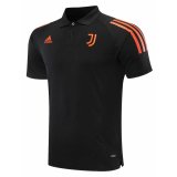 2020/2021 Juventus Soccer Polo Jersey UCL Black - Mens