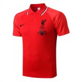 Liverpool Red Polo Jersey Mens 2022/23