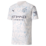 2020/2021 Manchester City Third White Men Soccer Jersey Shirt