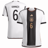 Germany Home Jersey Mens 2022 #Kimmich #6