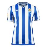 2020/2021 Real Sociedad Home Blue & White Stripes Soccer Jersey Men's