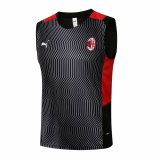 AC Milan Black Singlet Jersey Mens 2021/22