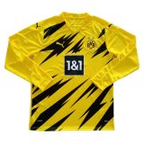 2020/2021 Borussia Dortmund Home LS Soccer Jersey Men's