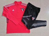 Sao Paulo FC Red Training Suit Mens 2022/23