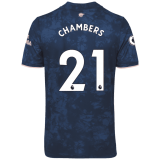 2020/2021 Arsenal Third Navy Men's Soccer Jersey CHAMBERS #21