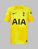 Tottenham Hotspur Goalkeeper Yellow Jersey Mens 2022/23