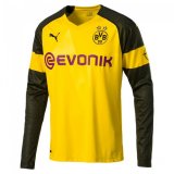Borussia Dortmund 18-19 Home Yellow LS Soccer Shirt