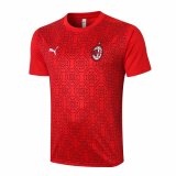 2020/2021 AC Milan Soccer Training Jersey Red - Mens