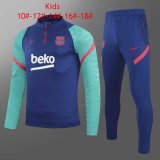 Barcelona Blue Training Suit Kids 2020/21