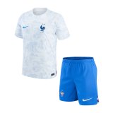 France Away Jersey + Shorts Kids 2022