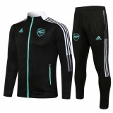 Arsenal Black Training Suit Jacket + Pants Mens 2021/22