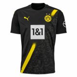 2020/2021 Borussia Dortmund Away Black Men Soccer Jersey Shirt