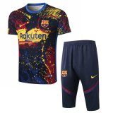 2020-2021 Barcelona Short Soccer Training Suit Camouflage