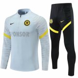 Chelsea Grey Training Suit Mens 2021/22