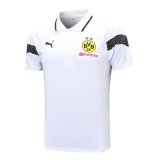 Borussia Dortmund White Polo Jersey Mens 2023/24