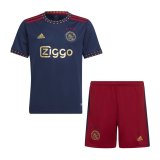 Ajax Away Jersey + Short Kids 2022/23