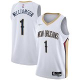 Orleans Pelicans 2022 White SwingMens Jersey Mens 75 Years Edition