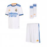 Real Madrid Home Kids Jersey+Short+Socks 2021/22