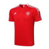 Manchester United Red III Polo Jersey Mens 2021/22