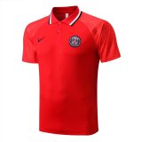 PSG Red Polo Jersey Mens 2022/23