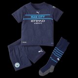 Manchester City Third Kids Jersey+Short+Socks 2021/22