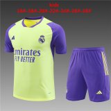 Real Madrid Yellow Training Jersey + Short Kids 2023/24