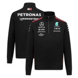 Mercedes-AMG Petronas Black II F1 Team Sweatshirt Mens 2023 #Hoodie