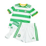 2020/2021 Celtic FC Home Green&White Stripes Kids Soccer Jersey Whole Kit(Shirt + Short + Socks)