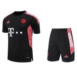 Bayern Munich Black Jersey + Short Mens 2022/23