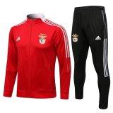 Benfica Red Training Suit Jacket + Pants Mens 2021/22