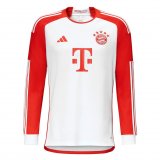 Bayern Munich Home Jersey Mens 2023/24 #Long Sleeve