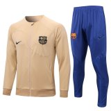 Barcelona Apricot Training Suit Jacket + Pants Mens 2022/23