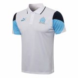 Olympique Marseille White Polo Jersey Mens 2021/22