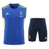 Juventus Blue Singlet + Shorts Mens 2022/23