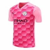 2020/2021 Manchester City Goalkeeper Pink Soccer Jersey Men's