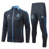 Real Madrid Grey Training Suit Jacket + Pants Mens 2021/22