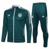 Bayern Munich Green Training Suit (Jacket + Pants) Mens 2021/22